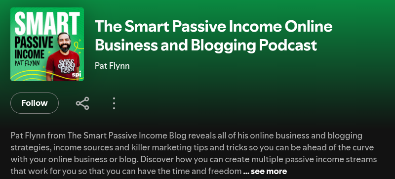 Smart Passive Income with Pat Flynn