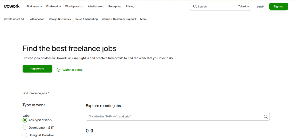 Freelancing on Upwork