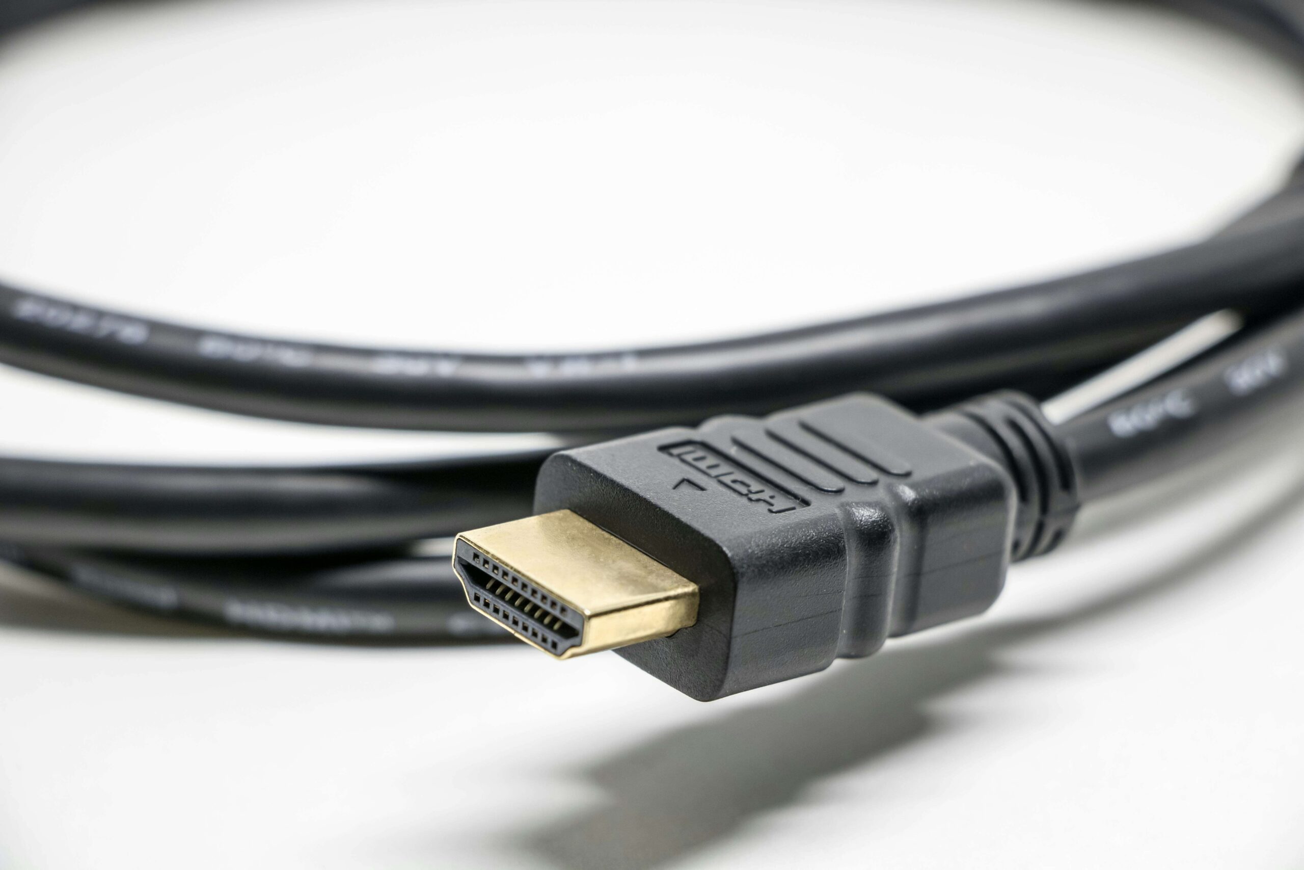 An HDMI cable