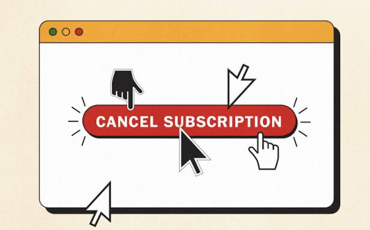 Cancelling Subscription Illustration