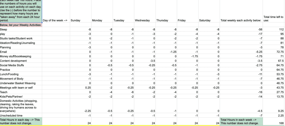 Calendar Zeroing