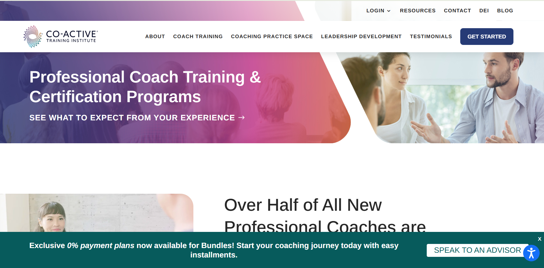 Coaches Training Institute (CTI) Certification