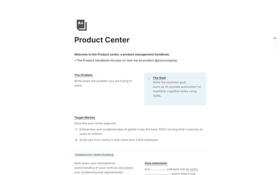 Notion for product managers