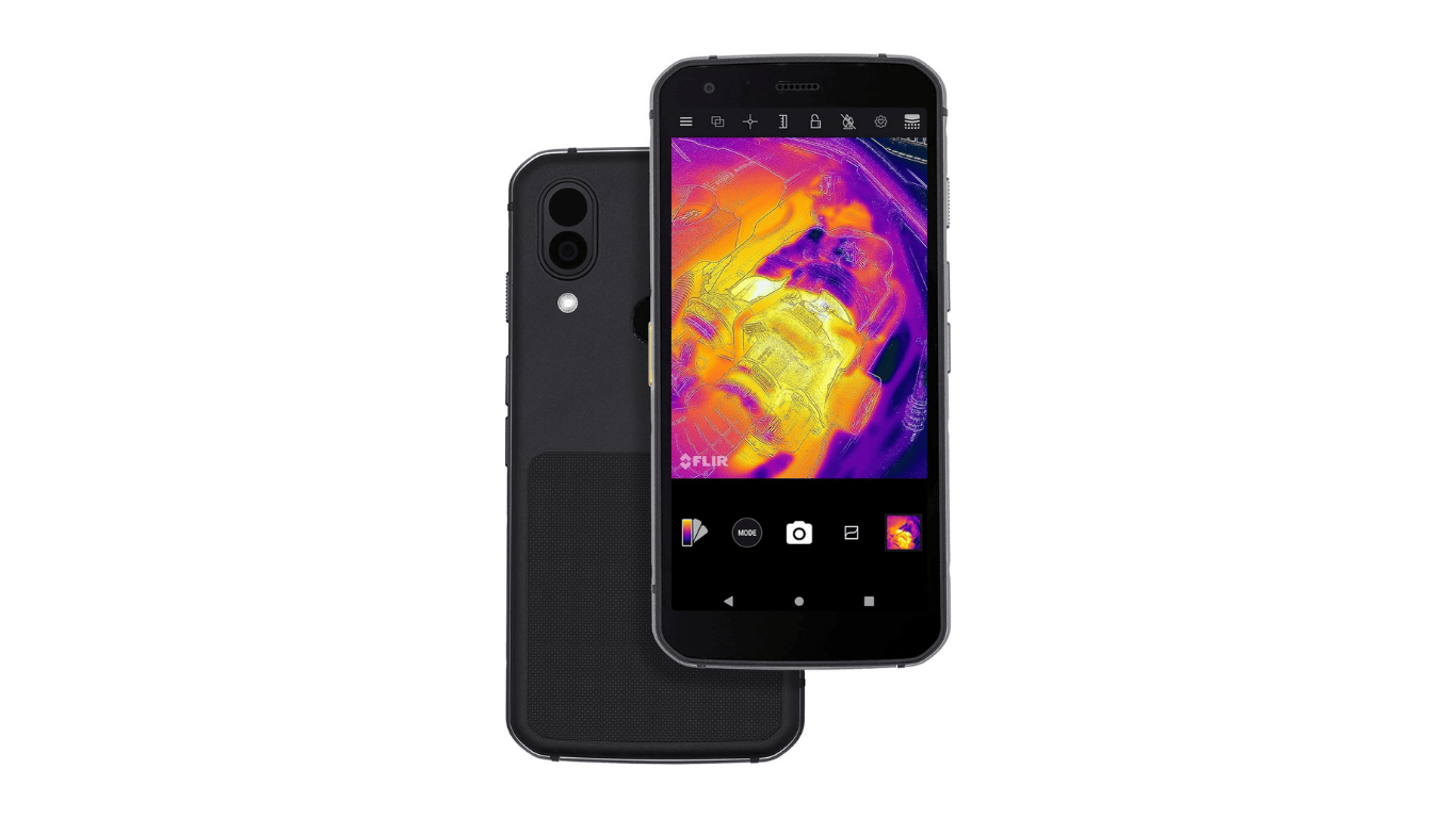 Front and rear look of Cat S62 Pro