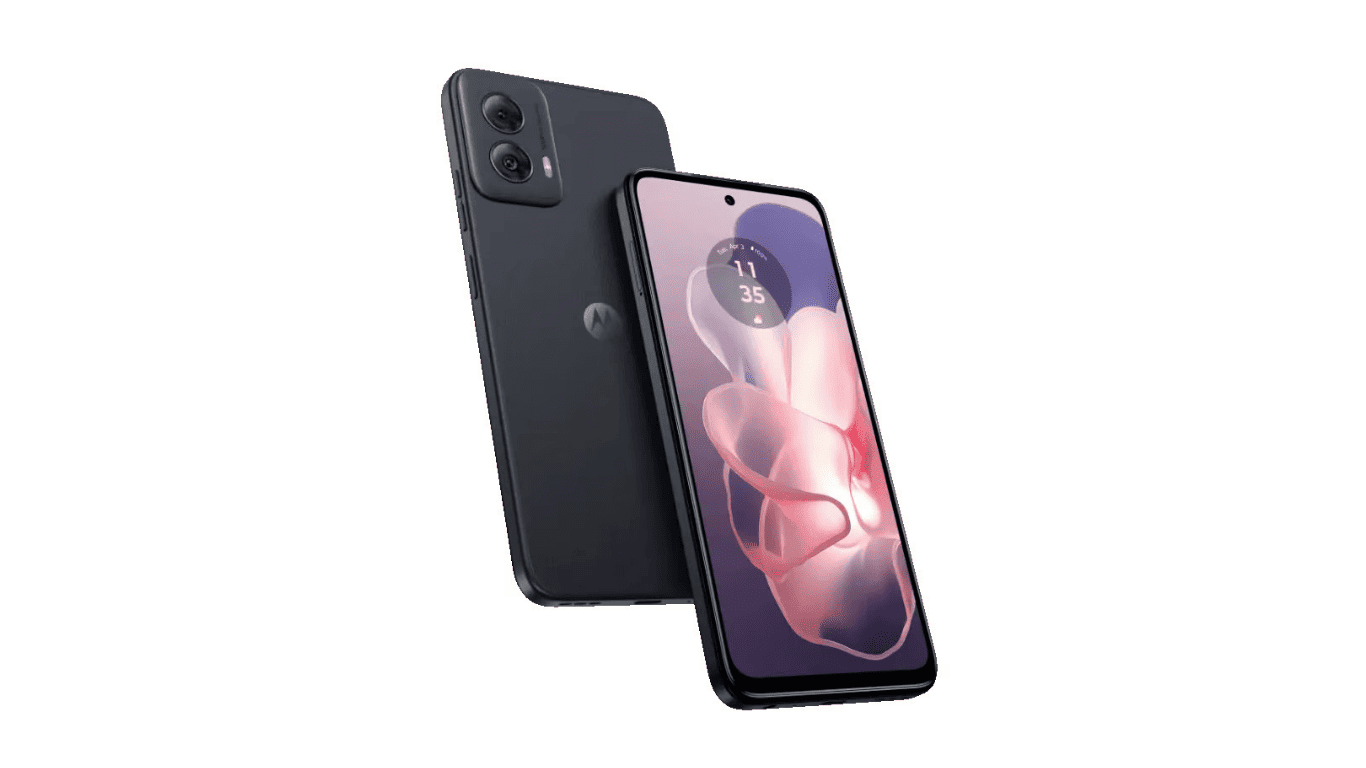 Motorola Moto G Power displaying the front and rear view of the phone
