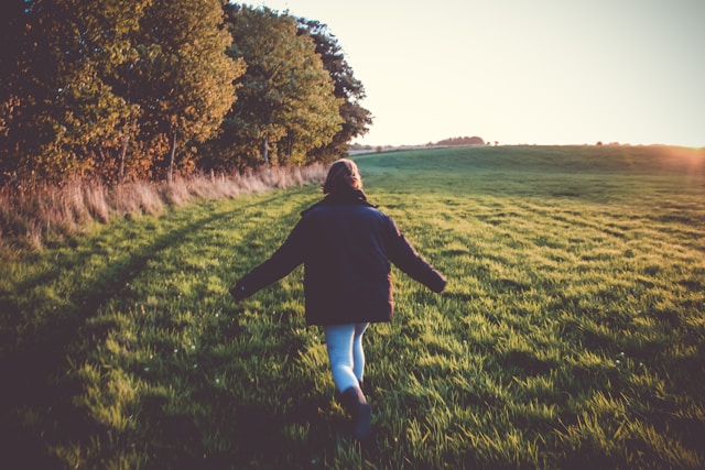 mindful walking in nature