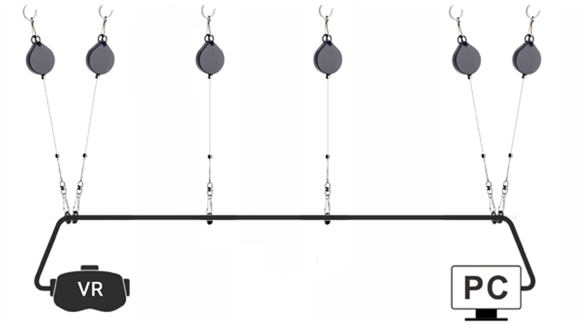 VR ceiling pulley