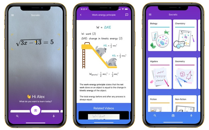 Socratic by Google App