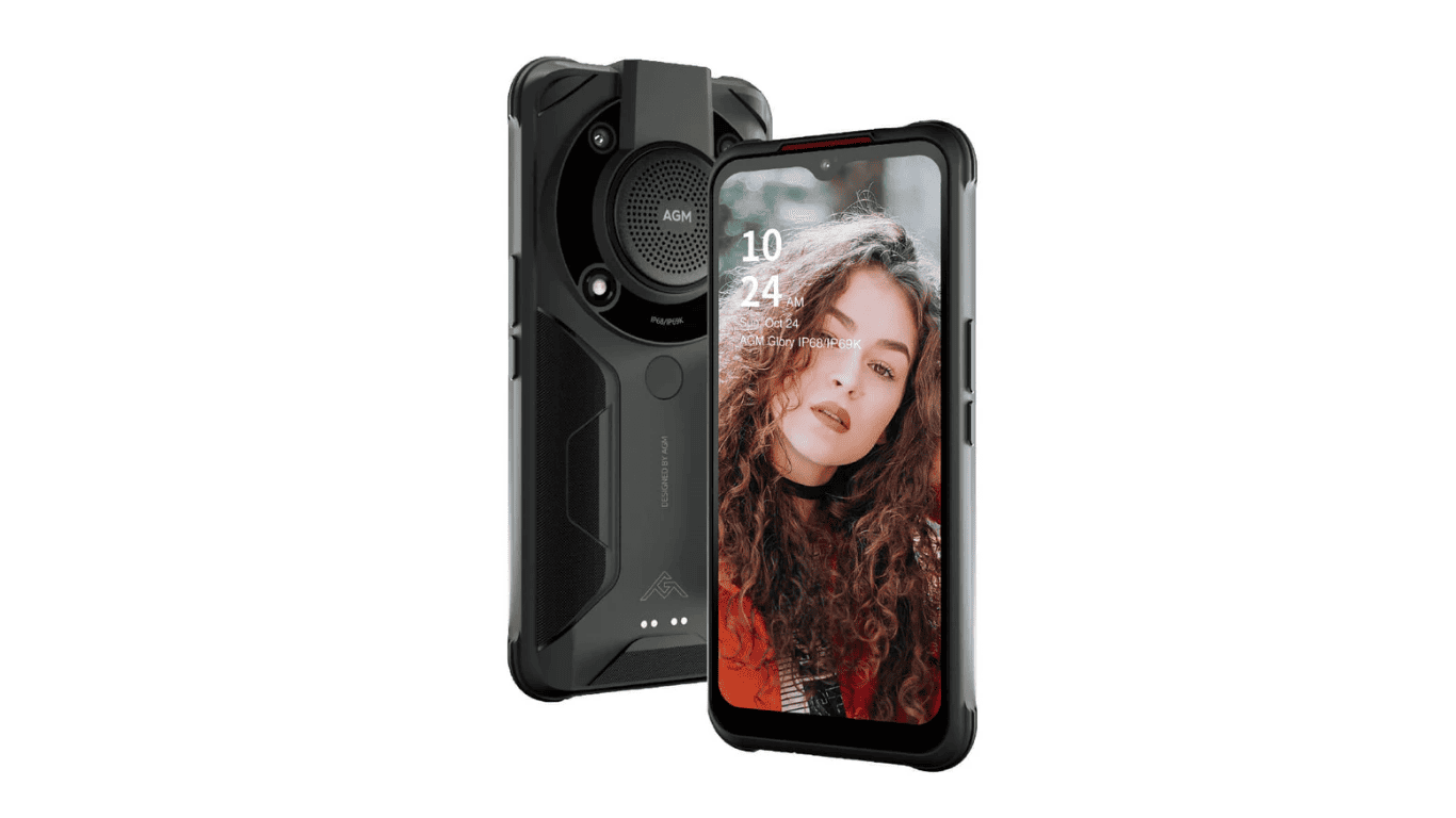 AGM Glory Pro is the best rugged smartphone with a strong case and thermal camera