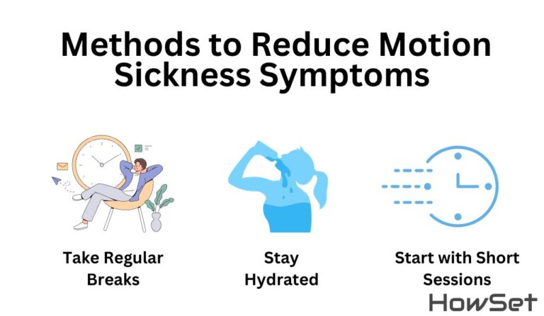 How to reduce VR motion sickness 